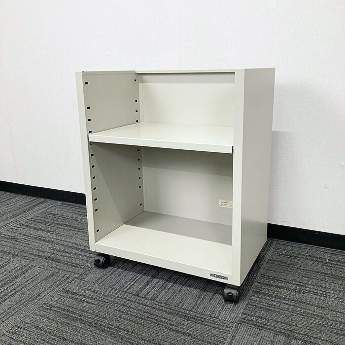 LION デスクアンダーラック UR-5300 W490×D300×H610 ライトグレー 中古 ⑳