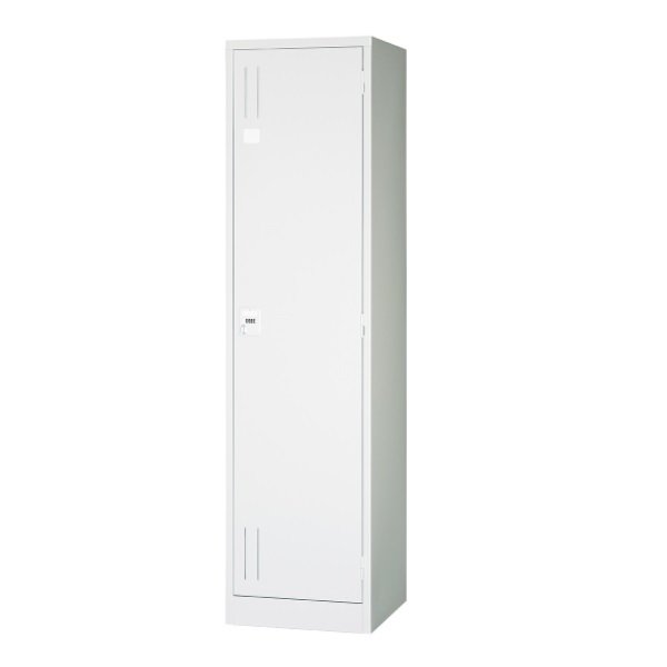 【新品】1人用ロッカー ALPS L1S-AW W455×D515×H1790 ホワイト