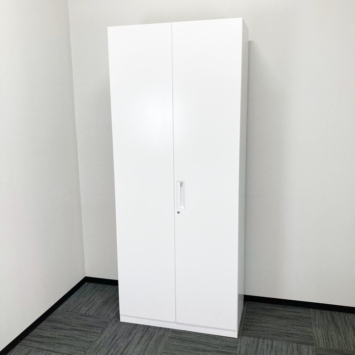 コクヨ エディアシリーズ 両開き書庫 BWUH-S89SAWN W900×D450×H2160 ホワイト 2014～17年製 中古 ⑩