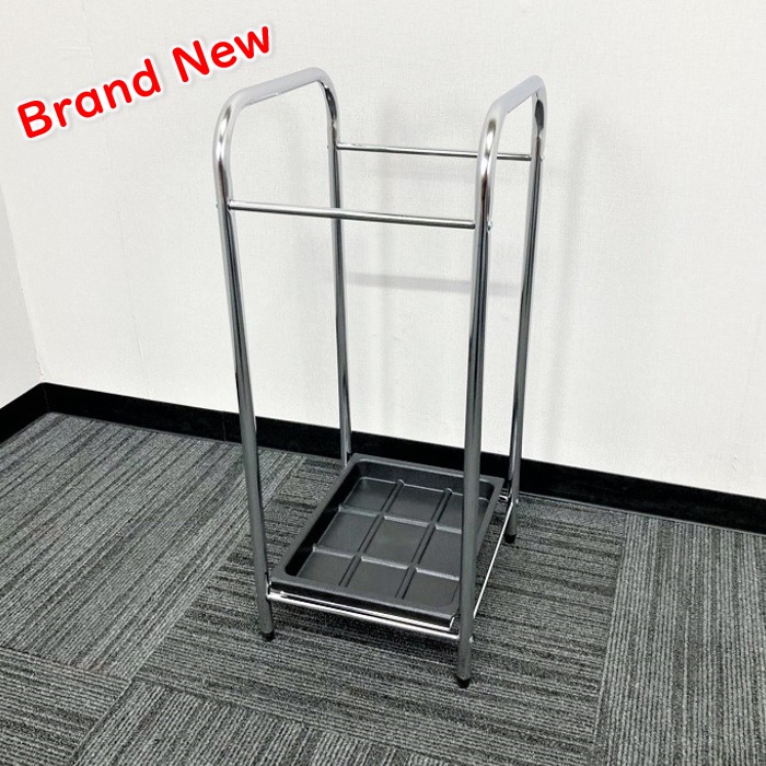 【新品】不二貿易 9人用傘立て W255×D285×H620 ※お客様組み立て品