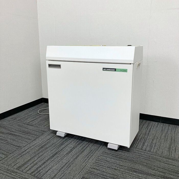 明光商会 MSシュレッダシリーズ MSD-D31SR W600×D300×H620 質量：34kg ホワイト 中古 ⑩