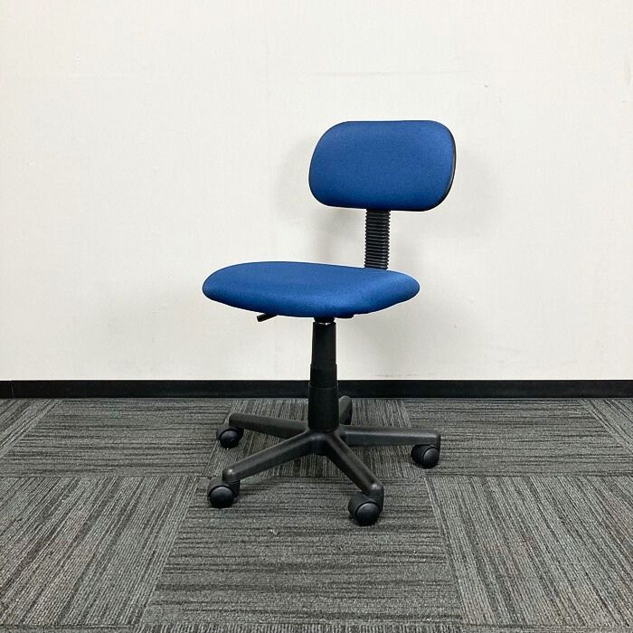 サンワサプライ オフィスチェア SNC-A1 ブルー 2022年製 中古 ⑩