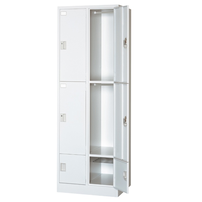 【新品】ALPS ジョブロッカーシリーズ 2人用ロッカー[2列3段] JL23 W608×D515×H1790 ALPSホワイト