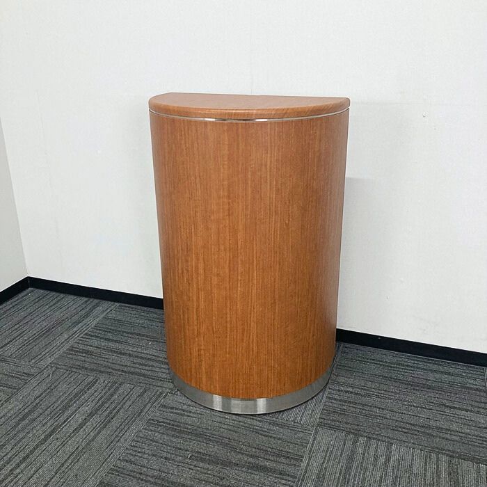 内田洋行 BC-3000シリーズ インフォメーションカウンター W600×D350×H950 ブラウン 中古 ⑳